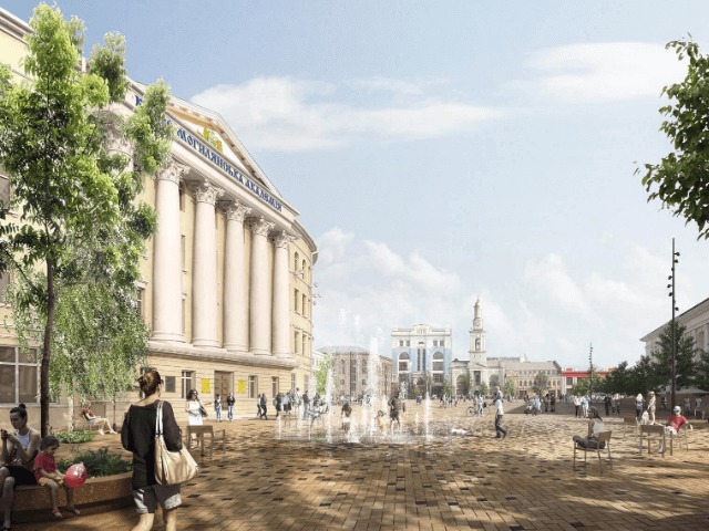 Фото дня: Как будет выглядеть Контрактовая площадь после реконструкции