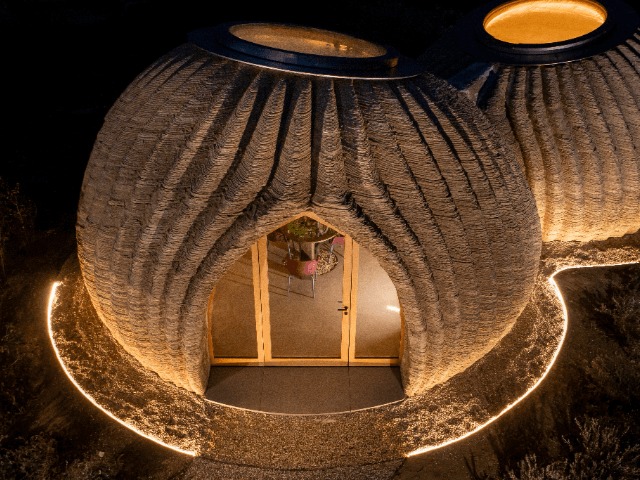 Онлайн-экскурсия: Дом из глины, напечатанный на 3D-принтере