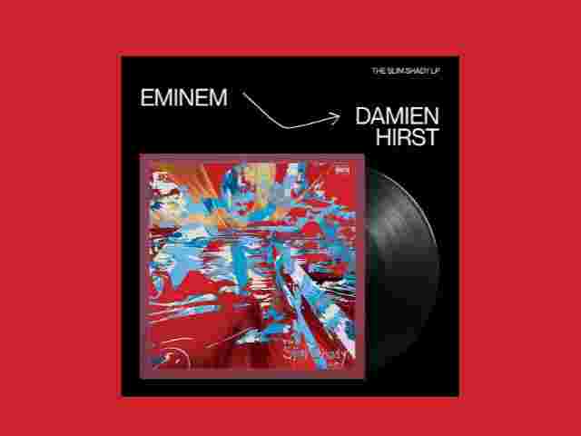 Дэмиен Херст обновил дизайн 12 обложек альбомов Эминема. Вышло даже лучше, чем оригинал!
