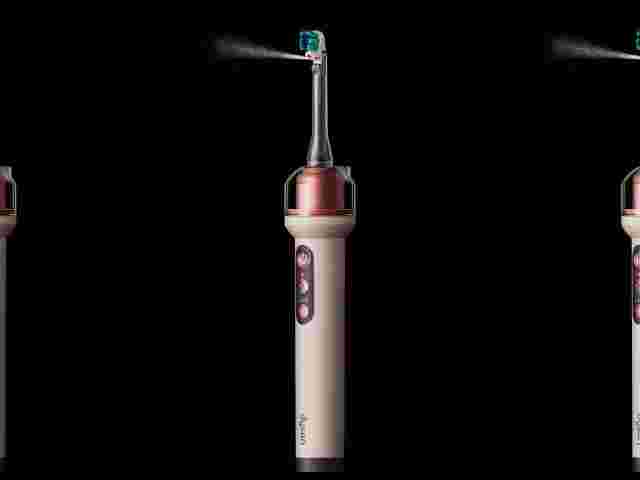 Dyson випустила зубну щітку з вбудованою камерою та резервуаром для очищувальної рідини 