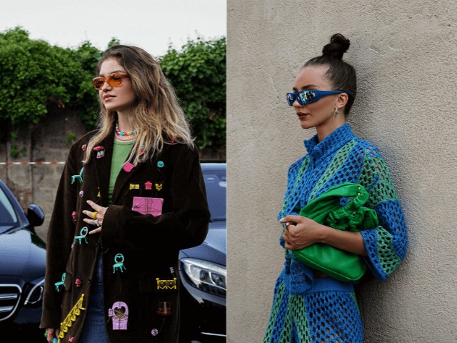 Сочные цвета, классические силуэты и Fendi: Стритстайл-образы миланской Недели моды
