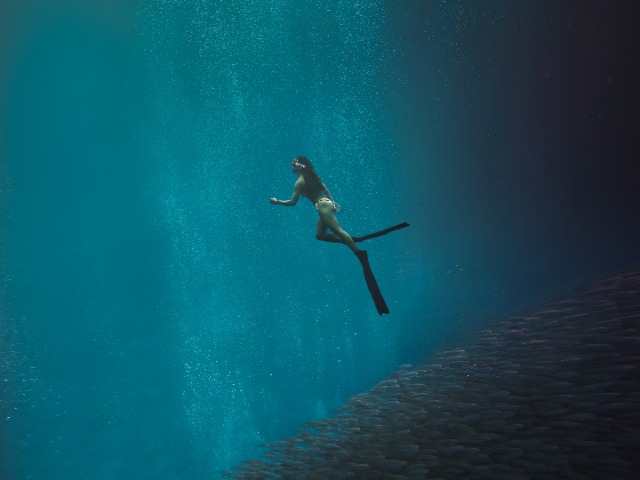 Исследование: За счет чего фридайверы могут не дышать 7 минут и погружаться на глубину более 100 метров