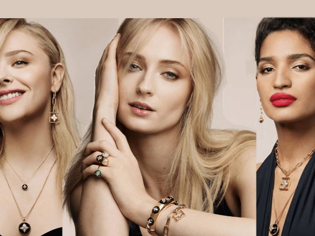 Софи Тернер, Индия Мур и Хлоя Грейс Морец снялись в ювелирной кампании Louis Vuitton