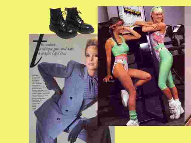 Мода 1980-х: power dressing, Мадонна и яркие лосины