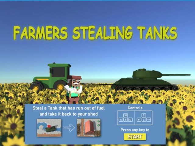 Поцупити російський танк онлайн: випустили нову гру, натхнену українськими фермерами