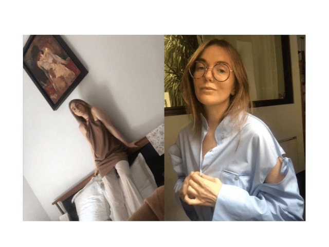 Лилия Литковская выпустила мини-коллекцию одежды для дома и сама снялась для лукбука