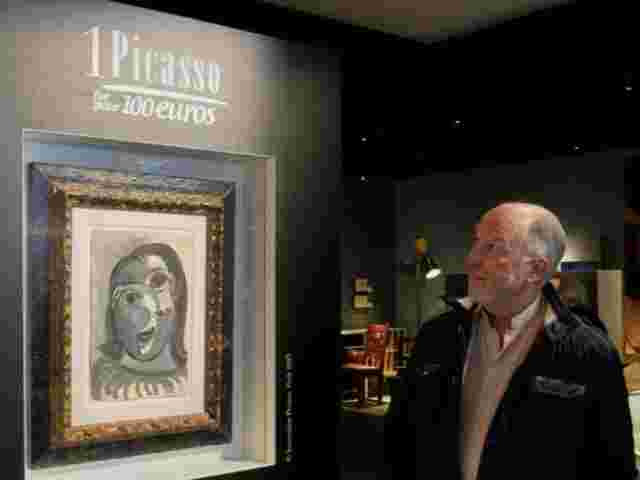 Один Пікассо за 100 євро: парижанин виграв картину митця в лотерею