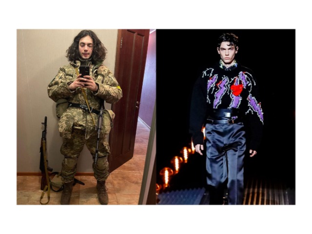 Замість показів Prada і Givenchy: 21-річний український манекенник став військовим медиком