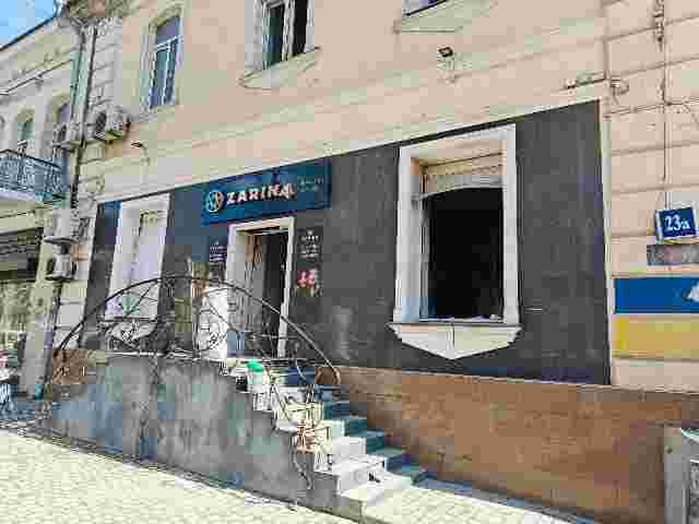 Ювелірний Дім ZARINA в Одесі був пошкоджений внаслідок ворожої атаки