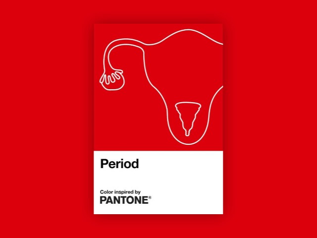 Смелый красный: Pantone посвятили новый оттенок менструации