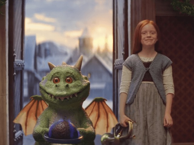 Праздник приближается: John Lewis выпустили рождественский ролик о дружбе девочки и дракона