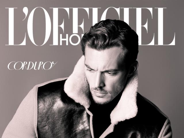 CORDUROY: жовтнева digital-обкладинка L'Officiel Hommes