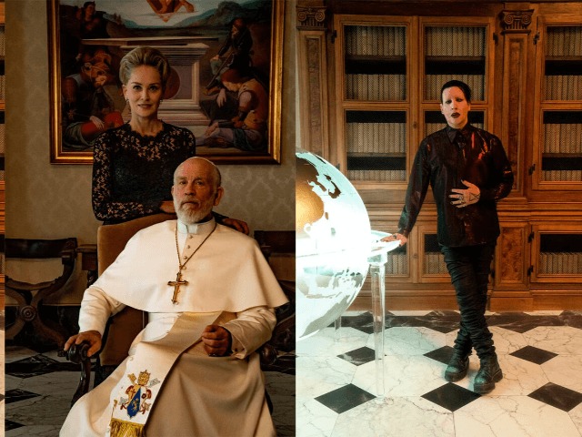 Новые герои: Шэрон Стоун и Мэрилин Мэнсон снимутся в сериале "Новый Папа"