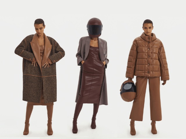 the Coat by Katya Silchenko представили лукбук коллекции из экокожи